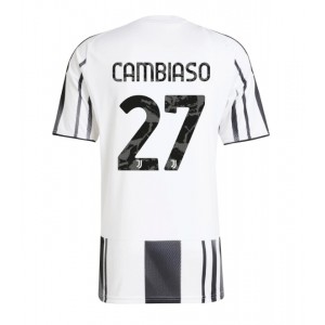 Fotbalové Dres Juventus Andrea Cambiaso #27 Domácí Oblečení 2025-26 Krátký Rukáv